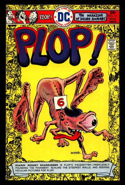 DC Comics PLOP! #15 Basil Wolverton Sergio Aragonés Wally Wood Weird Humor Parody