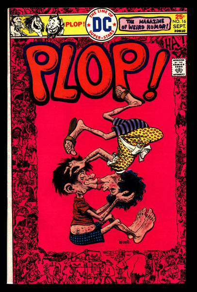 DC Comics PLOP! #16 Basil Wolverton Sergio Aragonés Wally Wood Weird Humor Parody