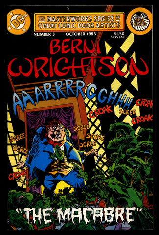 BERNI WRIGHTSON DC Comics Masterworks Series of Great Comic Book Artists #3 Illustrated Horror Fantasy Illustration Mature Comics Art*