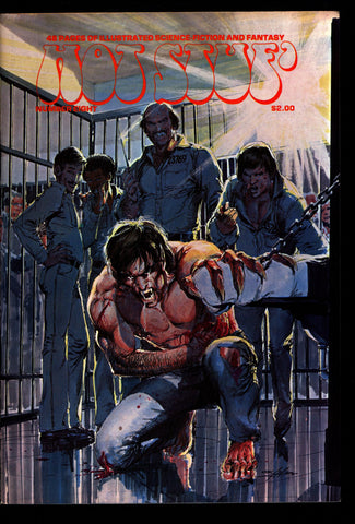 HOT STUF' #8 Neal Adams Ken Barr Strnd Colon Boxell Larson Cuti Illustrated SF Horror Fantasy Illustration Mature Comics Art*
