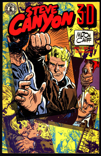 STEVE CANYON Milton Caniff 3-D Kitchen Sink Publishing