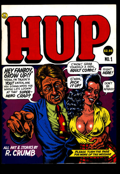 HUP #1 3rd All Robert Crumb Last Gasp Humor Underground*