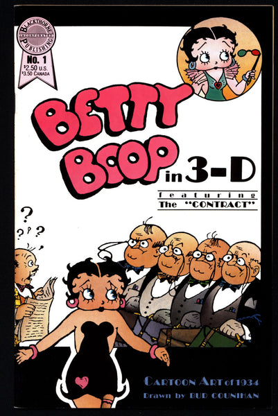 BETTY BOOP in 3-D Blackthorne Publishing