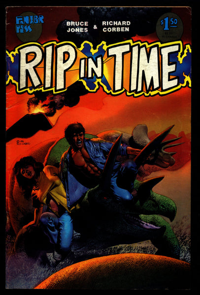 RIP IN TIME Rich Corben Bruce Jones Kaiju Heavy Metal Horror Science Fiction Fantasy Fantagor Underground Comic*
