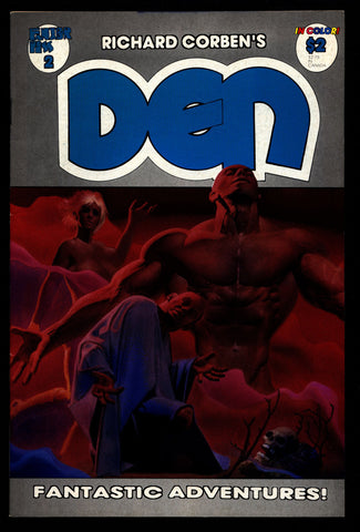 DEN #2 Rich Corben Heavy Metal Horror Science Fiction Fantasy Fantagor Underground Comic*