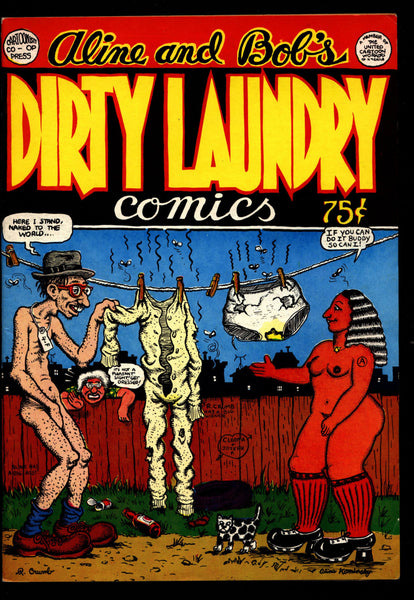 DIRTY LAUNDRY Comics #1 1st Robert Crumb Aline Kominski Psychosexual Humor Underground*