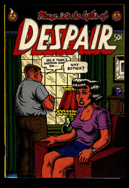 DESPAIR Comics 2nd Robert Crumb Angst & Psychodrama Sex Drugs Humor Underground*