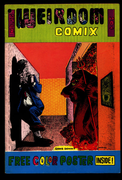 WEIRDOM #15 No Poster Richard Corben Cunningham Franke Rogers Boxell Horror Science Fiction Humor Underground*