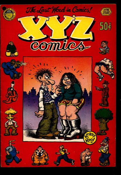 XYZ Comics 1st Robert Crumb Angst & Psychodrama Sex Drugs Humor Underground*