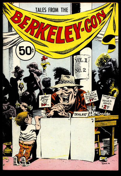 Tales from the BERKLEY-CON Program Book Comic Book Convention Bode Holmes Trina Griffin Deitch Wilson Spain Williams Underground Humor*
