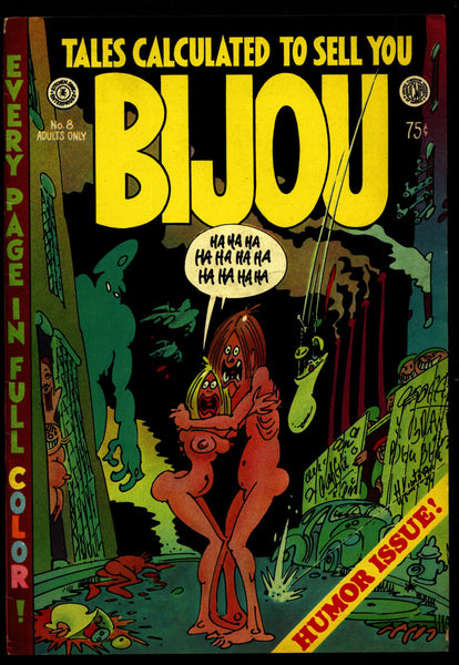 BIJOU #8 Color Harvey Kurtzman Justin Green Lynch Stout Murphy Kitchen Williamson Underground Humor*