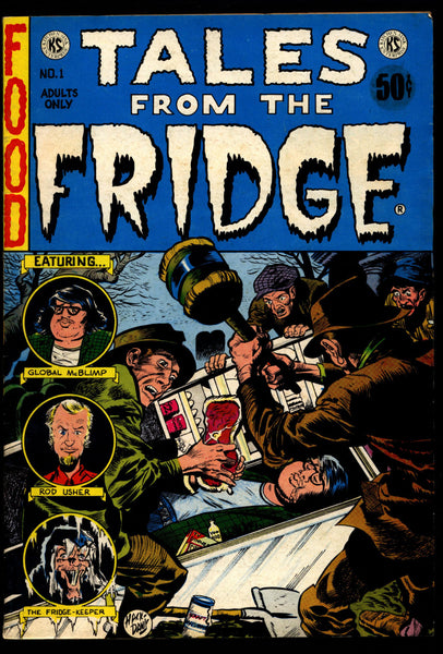 TALES From The FRIDGE EC Comics Parody Russ Jones Bhob Stewart Adult Horror Humor Underground*