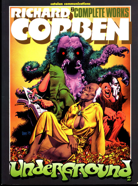 Rich Corben Complete Works Underground Vol 2 Catalan Heavy Metal Werewolf Monsters Horror Science Fiction Sexy Fantasy Collection*