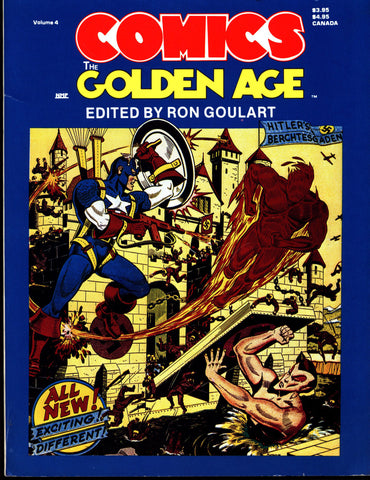 Comics The GOLDEN AGE Marvel Timely Comics Ron Goulart Jack Kirby Joe Simon Captain America Sub-Mariner Human Torch