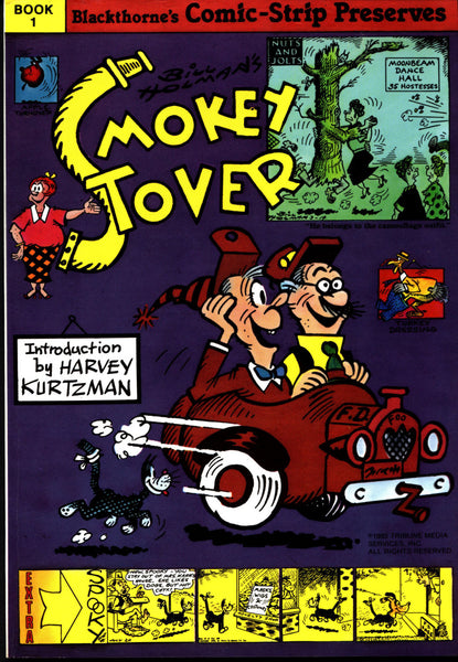 SMOKEY STOVER Bill Holman Notary Sojac Blackthorne's Comic-Strip Preserves Book 1 Harvey Kurtzman Intro