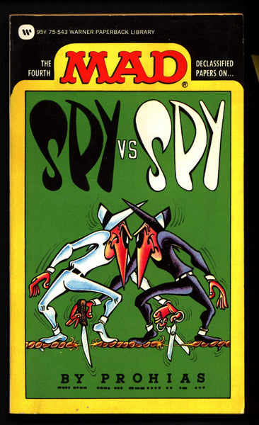 MAD Magazine paperback Antonio Prohias Fourth Mad Declassified Papers on Spy Vs Spy 4th