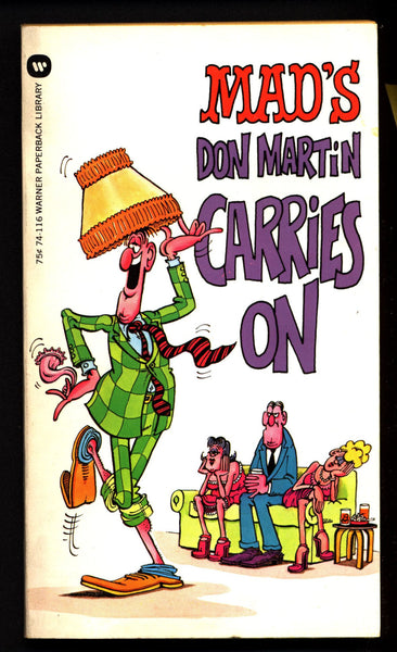 MAD Magazine paperback "Mad's Maddest Artist" DON MARTIN Carries On