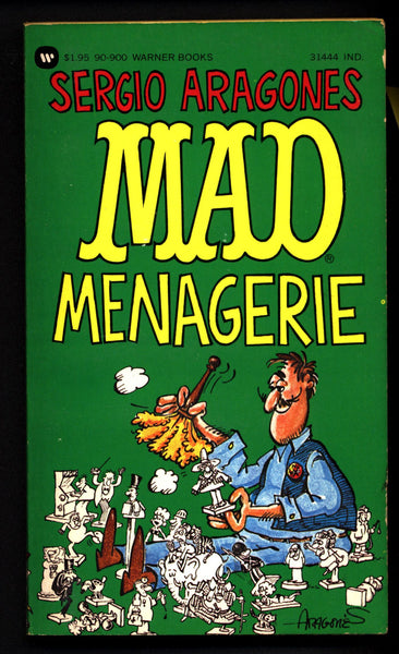 MAD Magazine paperback Sergio Aragonés Mad Menagerie