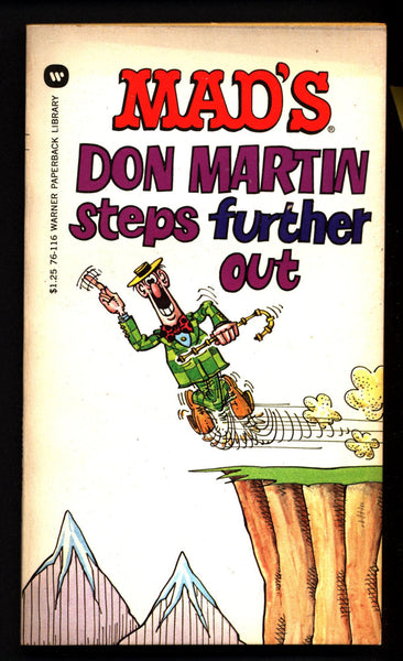 MAD Magazine paperback "Mad's Maddest Artist" DON MARTIN Steps Further Out