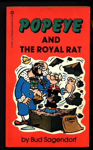 POPEYE the SAILOR and the Royal Rat Bud Sagendorf 1960's Newspaper Comic Strips Funnies