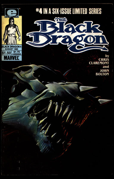 BLACK DRAGON #4 John Bolton Chris Claremont Barbarian Sword & Sorcery Magick Fantasy epic Comic Book