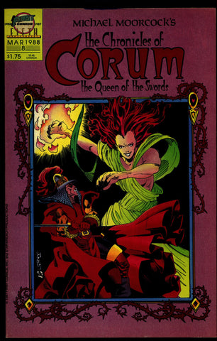 Chronicles of CORUM #8 Queen of Swords Michael Moorcock Mike Baron Butch Guice Sword & Sorcery Magick Fantasy Comic Book