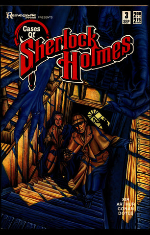 Cases of SHERLOCK HOLMES #3 Sir Arthur Conan Doyle Dan Day The Strange Adventure of The Vourdalak Dr. Watson Mystery Comic Book