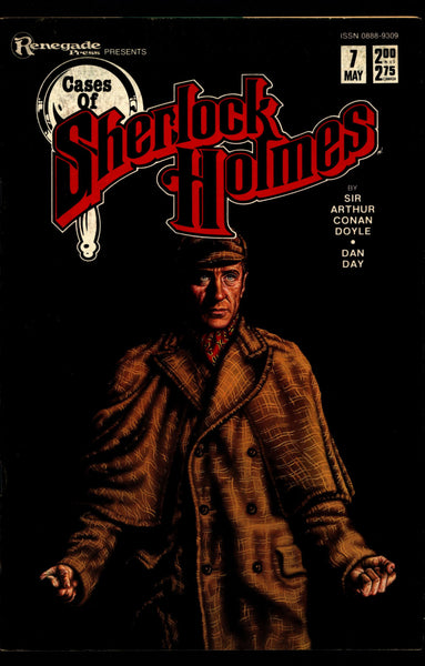 Cases of SHERLOCK HOLMES #7 Sir Arthur Conan Doyle Dan Day Dr. Watson Mystery Comic Book