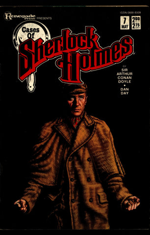 Cases of SHERLOCK HOLMES #7 Sir Arthur Conan Doyle Dan Day Dr. Watson Mystery Comic Book