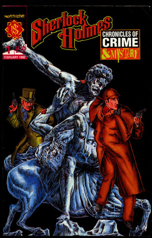 Chronicles of Crime & Mystery SHERLOCK HOLMES Sir Arthur Conan Doyle Dr. Watson Mystery Comic Book