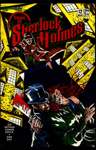Cases of SHERLOCK HOLMES #12 Sir Arthur Conan Doyle Dan Day Dr. Watson Mystery Comic Book