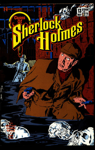 Cases of SHERLOCK HOLMES #13 Sir Arthur Conan Doyle Dan Day Adventure of the Naval Treaty, The Part 1 Dr. Watson Mystery Comic Book