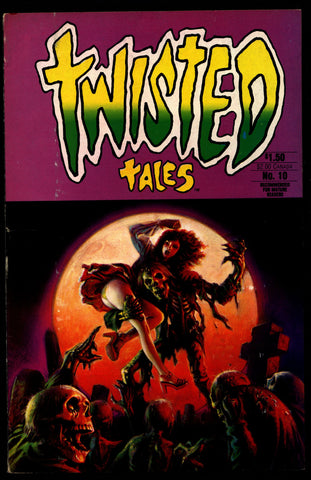 TWISTED TALES #10 Bruce Jones Attilio Micheluzzi Berni Wrightson Gray Morrow Bill Wray Rick Geary Horror Fantasy Underground Anthology
