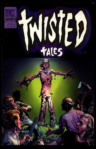 TWISTED TALES #5 Bruce Jones Richard Corben, Val Mayerik, Bill Wray, Rand Holmes Horror Fantasy Underground Anthology