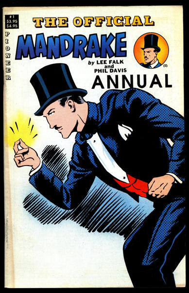 Official MANDRAKE the Magician Annual #1 Lee Falk Phil Davis Comic Book Newspaper Funnies Reprints