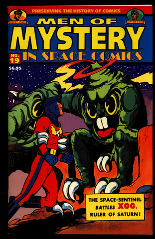MEN of MYSTERY Space Comics #19 Rocky Jones Captain Video Space Sentinel Illustrated Superhero Science Fiction Fantasy Comic Book