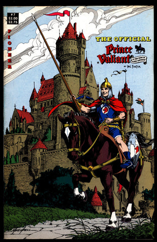 Official PRINCE VALIANT #7 Hal Harold R. Foster King Arthur's Round Table Camelot Comic Book Newspaper Funnies Reprints Pioneer Comics