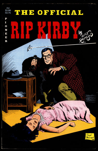 Official RIP KIRBY #4 Alex Raymond Detective Crime Comic Book Newspaper Funnies Reprints Pioneer Comics