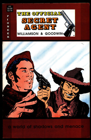 Official SECRET AGENT X9 Corrigan #5 Al Williamson Archie Goodwin Pulp Spy Action Adventure Comic Book Newspaper Reprints Pioneer Comics