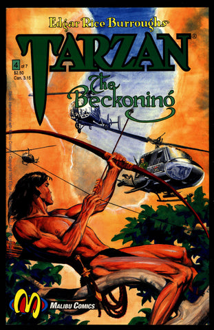 TARZAN The Beckoning #4 Edgar Rice Burroughs Tom Yeates Henning Kure Jungle Hero Pulp Action Adventure Comics