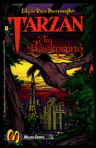 TARZAN The Beckoning #1 Edgar Rice Burroughs Tom Yeates Henning Kure Jungle Hero Pulp Action Adventure Comics