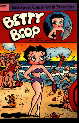 BETTY BOOP Book 1 Comic-Strip Preserves Bud Counihan Ko-Ko The Clown Bimbo Fleisher Studio Cartoon Superstar First Comics Star*Reach