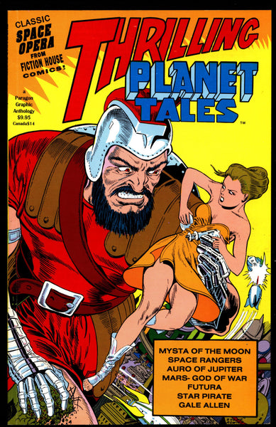 THRILLING PLANET TALES #1 George Evans Lee Elias Matt Baker Fiction House Planet Comics Reprints Illustrated Science Fiction Fantasy