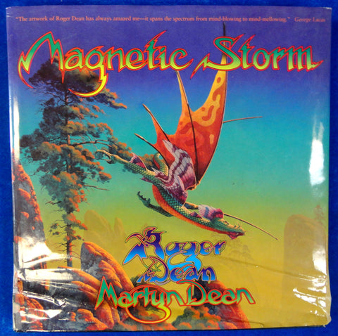 MAGNETIC STORM Roger Dean Psychedelic Rock n Roll Illustrations & Stage Design War of the Worlds Rick Wakeman Rolling Stones Yes