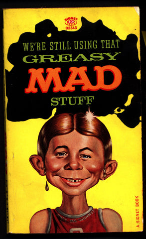 Greasy MAD Stuff Magazine Paperback "The Usual Gang of Idiots" Albert B Feldstein William M Gaines