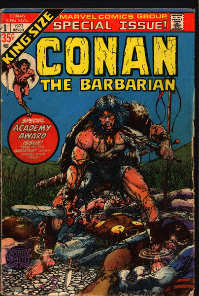 CONAN The Barbarian King Size Annual 1 Barry Windsor Smith Robert E. Howard Lair of Beast-Men Tower of the Elephant Sword & Sorcery Fantasy