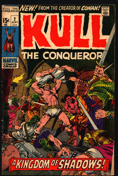 King KULL The Conqueror #2 Robert E. Howard Roy Thomas Marie Severin John Severin Barbarian Sword & Sorcery Fantasy