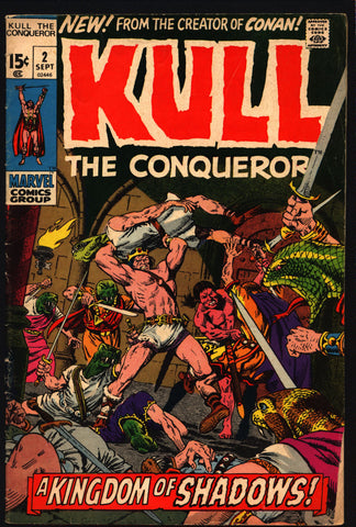 King KULL The Conqueror #2 Robert E. Howard Roy Thomas Marie Severin John Severin Barbarian Sword & Sorcery Fantasy