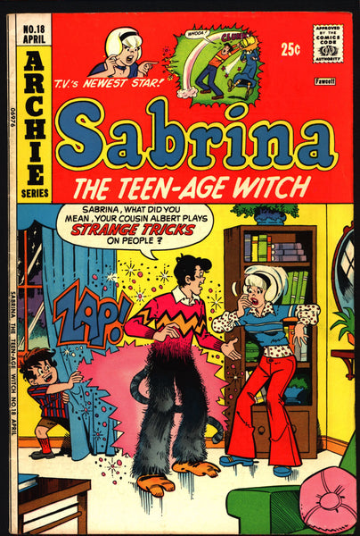 SABRINA Teenage Witch #18 Archie Comics 1974 Archie Andrews Jughead Betty & Veronica Riverdale High
