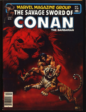 Savage Sword of CONAN 69 Robert E. Howard Roy Thomas Gene Day Ernie Chan Alfredo Alcala Barbarian Sword & Sorcery Fantasy